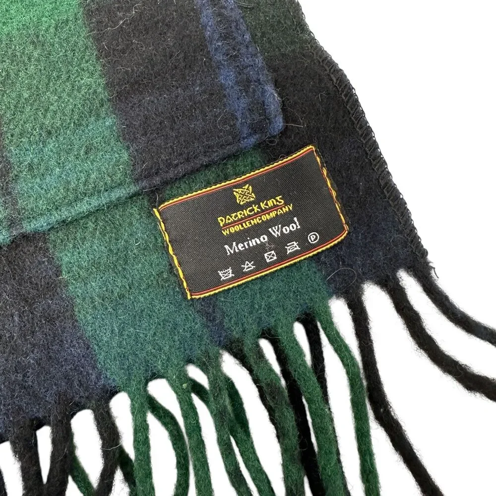 Patrick Kins Wollencompany Green Blue Merino Wool 64